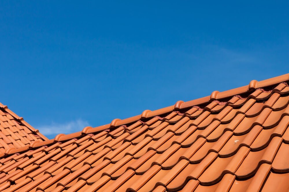 Roof tiles are uncommon in the northeastern United States