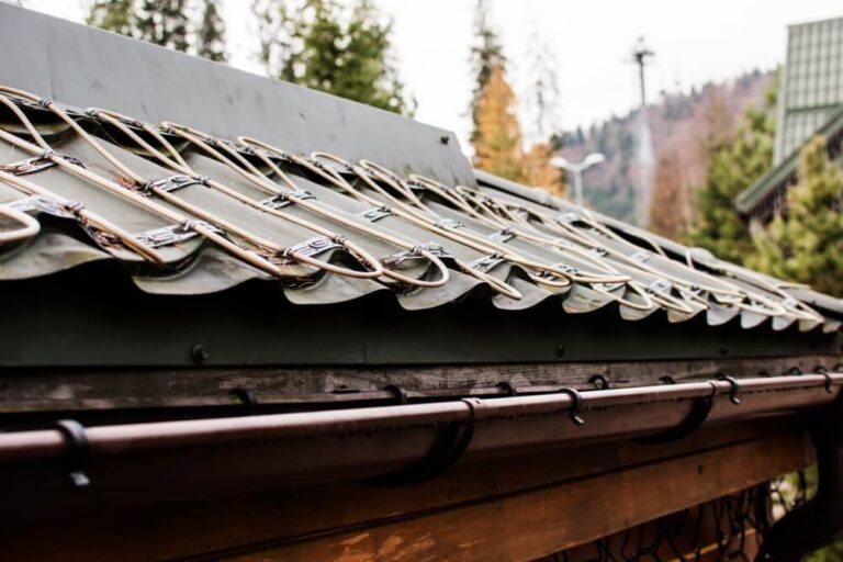 Roof deicer systems, deicing cables and ice dam prevention options for