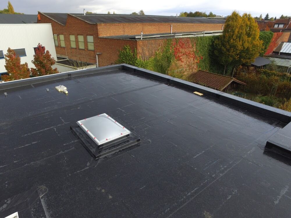 15' x 20' BLACK EPDM 45 mil RUBBER  ROOF ROOFING BY LOTTES COMPANIES 