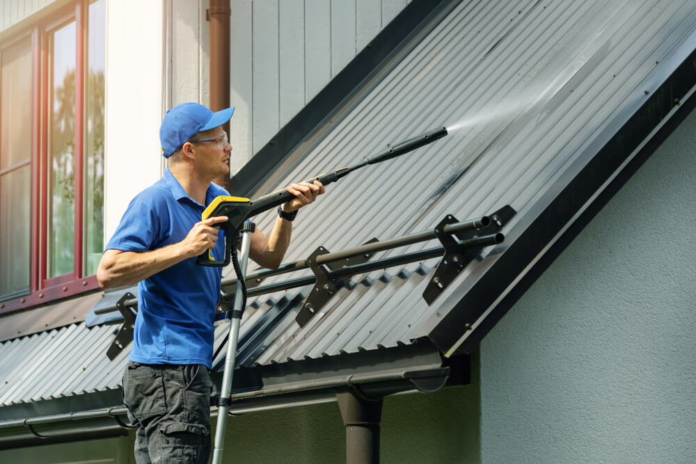 Can You Pressure Wash a Metal Roof?